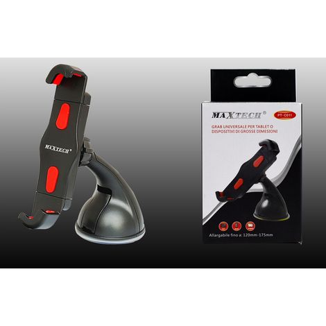 Trade Shop - AUTO TABLET HALTER 7"-10" X NAVIGATOR AUSZIEHBAR 120-175MM MAXTECH PT-C011 -
