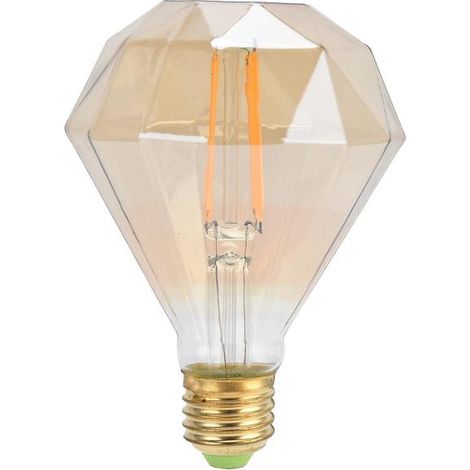 Filiyano-Ampoule LED E27 4W style vintage, ampoule décorative pour lustre ou applique murale, 220V, lumière chaude (1/4)