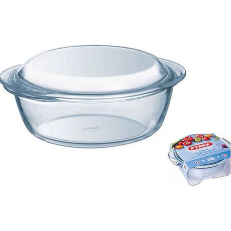 Casseruola C.Cop. Pyrex Lt.1,6+0,5 204A