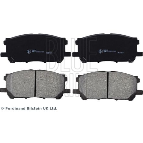 Kit de plaquettes de frein, frein à disque Blue Print ADT342153 LEXUS