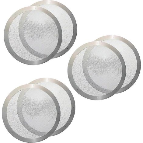 Filtre à café en métal réutilisable - Filtre en acier inoxydable (6 unités) (1/5)