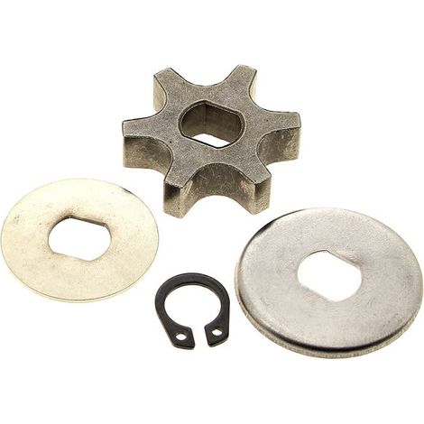 Ryobi – Pignon de chaîne 5131042011 – Accessoire tronçonneuse pour bois dur – Compatible avec RCS1935B et RCS2340B – Coupe nette sans éclat