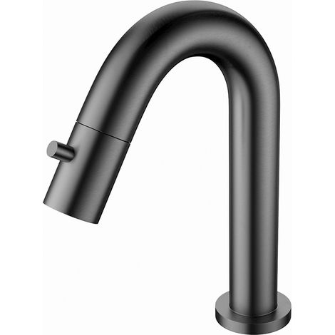 Aloni Kaltwasserarmatur Waschtisch/Waschbecken grau gebürstet 1/2" Aloni Kaltwasserarmatur Waschtisch/Waschbecken grau gebürstet 1/2" (1/2)
