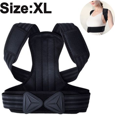 Correcteur De Posture - Soutien Lombaire Et Dorsal Réglable - Pour Adulte Unisexe - Usage Quotidien Bureau Maison Extérieur - 1 Pièce (1/5)