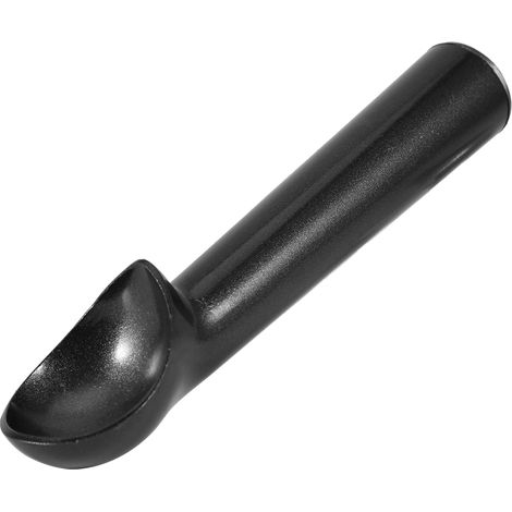 Antihaftbeschichteter und frostsicherer Eisportionierer aus Metall, tragbares Küchengerät, mattschwarze Oberfläche (1/5)