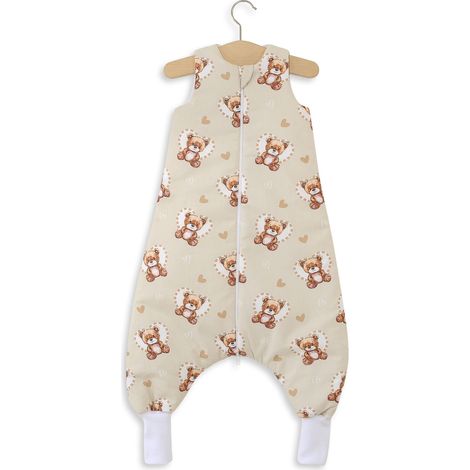 Sacco nanna per neonati con gambe, in cotone, imbottito, taglia L, 9-24 mesi, TOG 2.5 - misiove love (1/4)