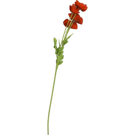 Realistische rote künstliche Dekoblume für Wohnzimmer, Hochzeiten und Inneneinrichtung