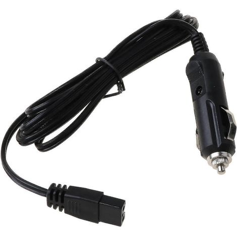 Câble d'alimentation CC 12 V 10 A avec prise cigare pour glacière de voiture ou mini-frigo - Idée cadeau (1/4)