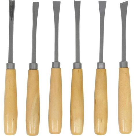 Connex Schnitzwerkzeugsatz 6-teilig Stechbeitel & Holzbearbeitung