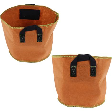 Sacs de culture écologiques, sacs en polaire résistants pour semis, outils de jardinage (7 gallons, 35 x 28 cm) (1/5)