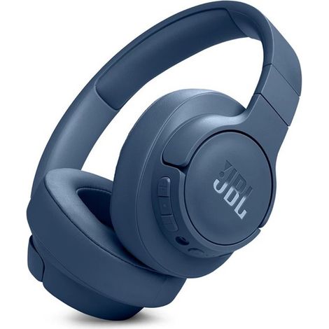 Casque Bluetooth JBL Tune 770NC à réduction de bruit active, casque circum-auriculaire avec micro, autonomie 70h, bleu