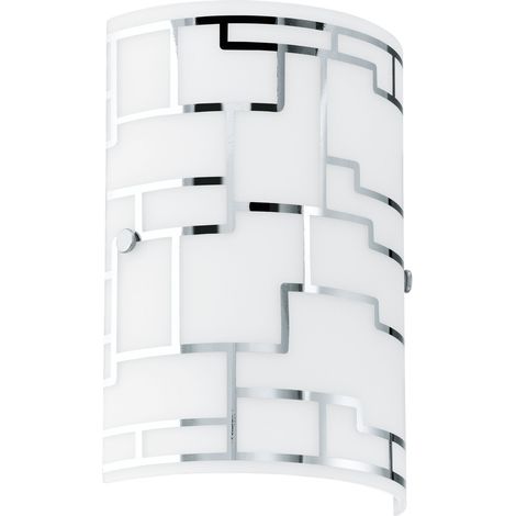 Eglo 92564 Lampada da parete della serie BAYMAN in acciaio cromato (1/5)