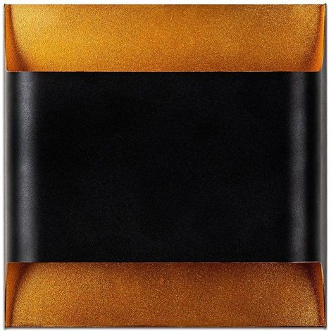 Aplique de pared negro - Metal negro - Iluminación moderna - Estilo contemporáneo (1/5)