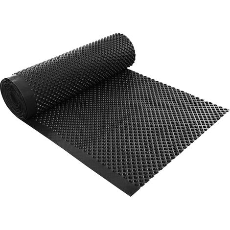 Membrane de fondation et soubassement avec alvéole - Imperméabilisation des murs de sous-sol - Protection des murs - Protection des murs de fondation 0,5m x 20m - 10 m² (1/5)