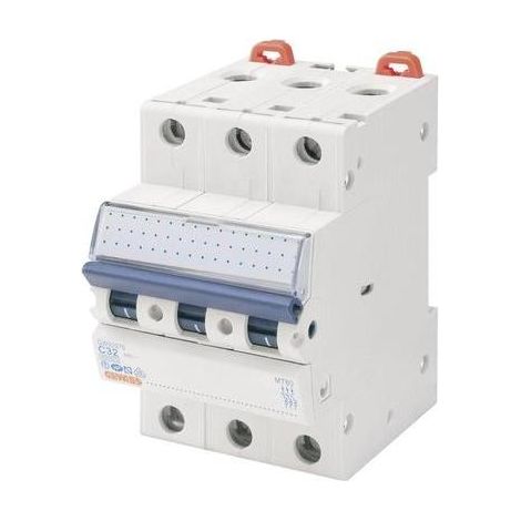 Gewiss LEITUNGSSCHUTZSCHALTER - MT 100 - 3P CHARAKTERISTIK C 32A - 3 TE, GW92670