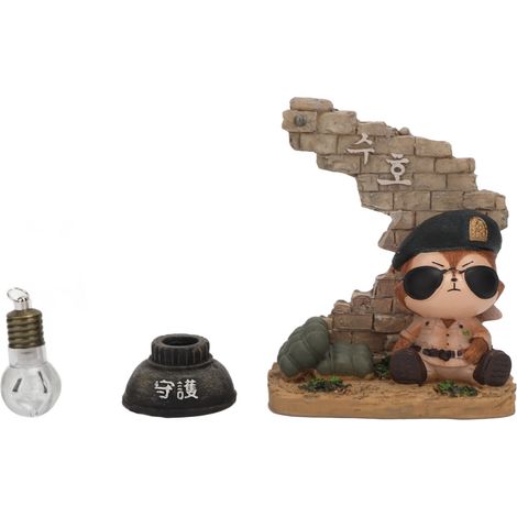 Statue d'écureuil gardien pour jardin, décoration extérieure, cadeau d'anniversaire (1/5)
