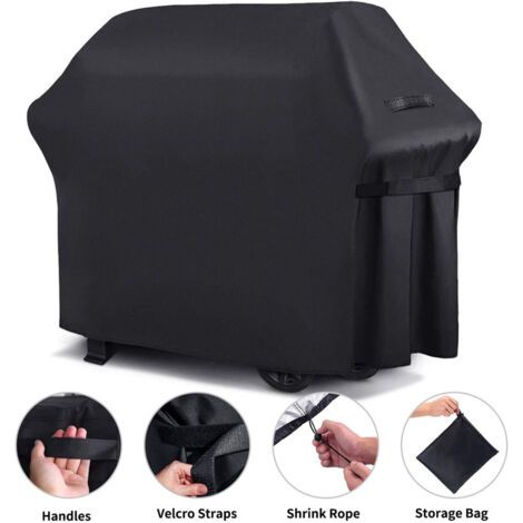 Housse de barbecue, housse de gaz de barbecue imperméable et robuste, résistante aux UV et à la décoloration, protection contre les intempéries, compatible avec le barbecue Weber Charbroil Nexgrill Ke (1/4)