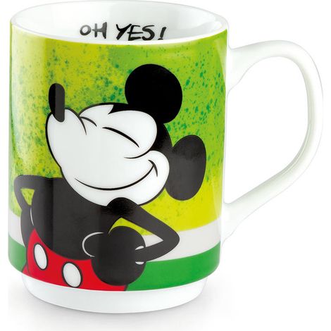 Mug ceramica verde Disney Mickey Mouse ml 350 (1/3)