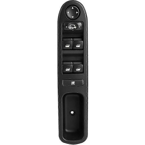 Interruptor de control principal eléctrico de elevalunas, accesorio de repuesto 6554.KT, compatible con PEUGEOT SZRH AF