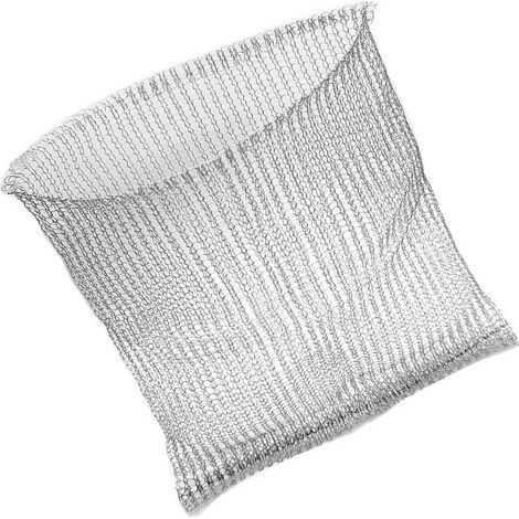 Metallkorb gegen Maulwürfe und Nagetiere, unterirdischer Edelstahlbeutel zum Pflanzenschutz, 18 x 16 Zoll. (1/5)