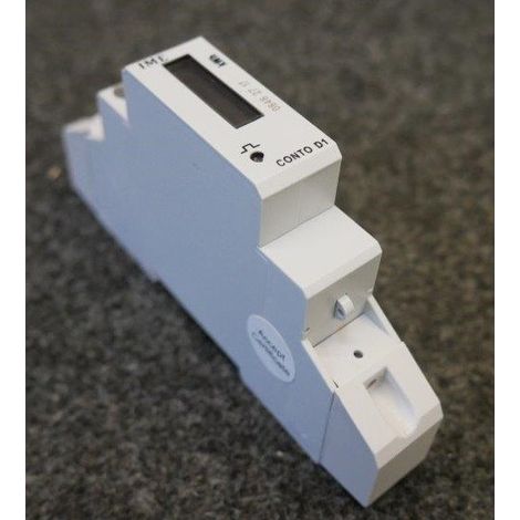 Compteurs d'énergie modulaire 32A 230V CONTO D1 direct sortie imulsion auto-alimentation marquage IME (1/2)