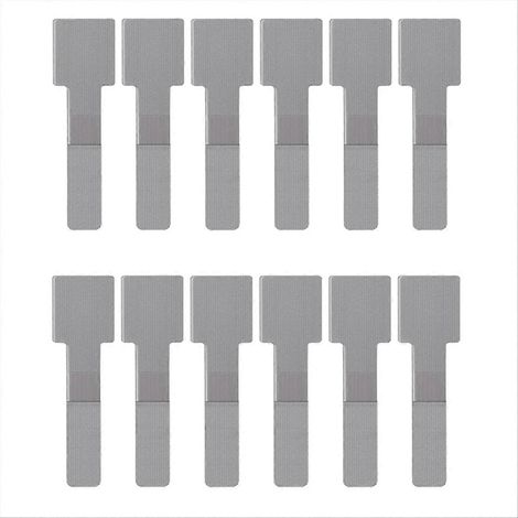 80 attaches de câbles autoagrippantes pour rangement sous le bureau (1/5)
