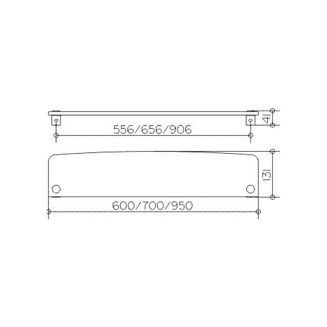 Soporte de estantería KEUCO ELEGANCE, fijación oculta, (1/2)