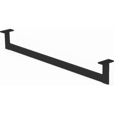 Q&Q pata metal tella xl l890 h120 negro mate , La pata metálica Tella XL es ideal para sofás y muebles, fabricada en metal duradero con un acabado en negro m