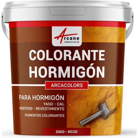 Colorante para cemento, enlucido, mortero. Pigmentos para colorear cemento - ARCACOLORS