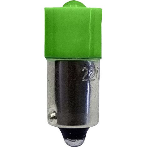 Barthelme 53120513 LED-Signalleuchte Grün   BA9s 24 V/DC, 24 V/AC