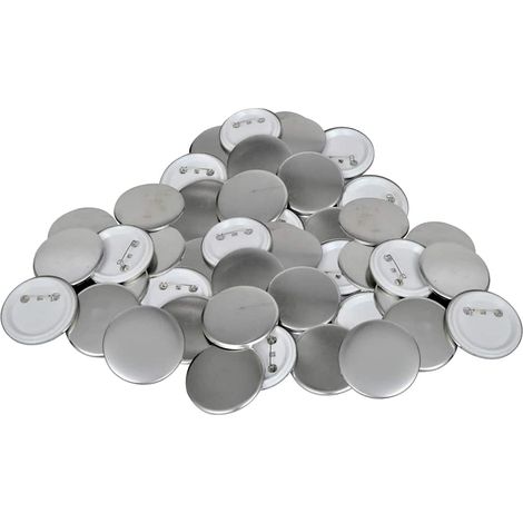 500 pz Parti Bottoni a Spilla 25 mm vidaXL (1/3)