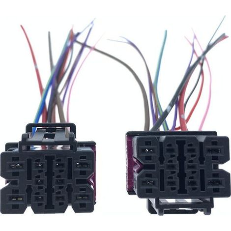 Compatible avec Audi A6L, Q5, A4L, Octavia, Tiguan, Sagitar, Magotan, Superb, prise de commande du chauffage des sièges électriques -- JB2262-10P