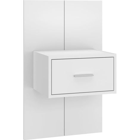 Maison Exclusive - Wand-Nachttisch Weiß