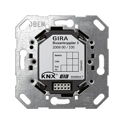 Gira Acoplador de bus 3 Sensor externo KNX Borne [200900], 2009 00