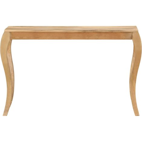 Maison Exclusive - Tavolo Consolle in Legno Massello di Mango 118x38x76 cm (1/5)