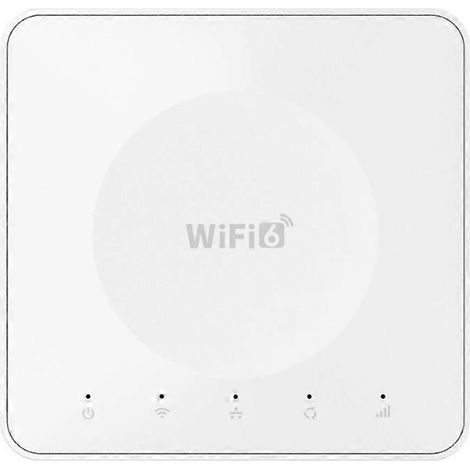 Routeur 4G LTE WiFi 6 cartes SIM, modem compatible avec 10 appareils connectés, routeur sans fil mobile pour l'Asie, l'Afrique et l'Europe (1/5)