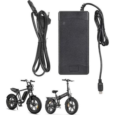 Chargeur 54,6V 2A pour ENGWE EP-2Pro/Engine Pro Vélo Électrique Scooter 48V Batterie Lithium-ION Charge Rapide Arrêt Automatique