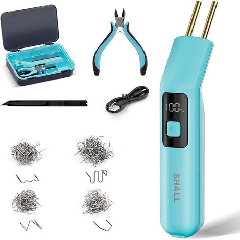Cordless Plastic Welder Hot Stapler Hot Stapler Kit Hot Stapler Kit for Plastic Bumper Toy Repair (1/5)