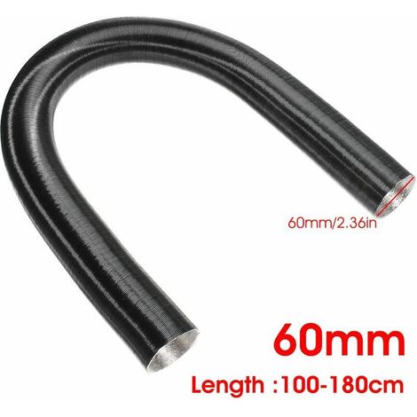Green Mobility-1x 60mm Conduit de Chauffage Hot & Cold Air Ducting Pour Diesel Heater Webasto Dometic (1/4)