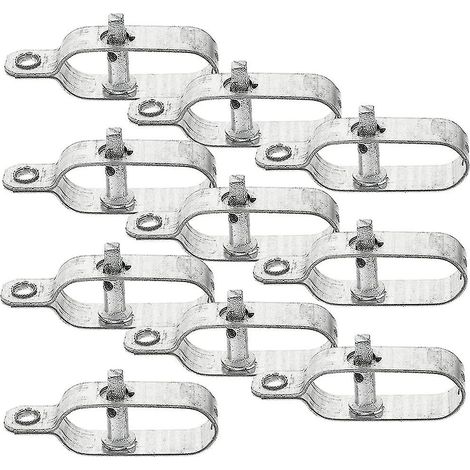 Lot de 10 tendeurs de câble, tendeurs à cliquet, connecteurs de câble, tendeurs de câble métalliques (1/5)