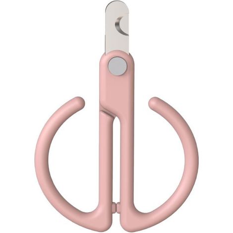 Ciseaux coupe-ongles pour animaux de compagnie, coupe-ongles pour chiens et chats, coupe-ongles pour animaux de compagnie, fournitures pour animaux de compagnie, rose (1/4)