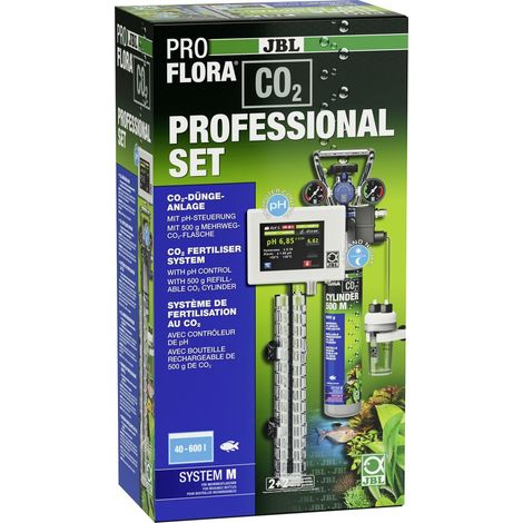 JBL Proflora CO2-Düngeanlage Professional Set M mit CO2 Steuerungscomputer