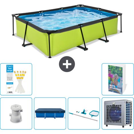 Exit-toys Piscina Exit Rectangular - 300x200x65 cm - 7-piezas  S283 (1/5)
