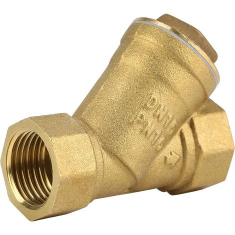 Passoire en laiton, passoire professionnelle à filetage femelle, antirouille, précise, robuste et stable pour une large gamme d'applications, idéale pour la séparation eau-huile.
