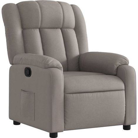 Maison Exclusive - Relaxsessel Taupe Stoff