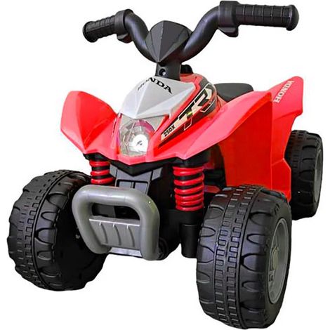 Mini Quad Elettrico per Bambini 7,2V con Licenza Honda 250X Rosso