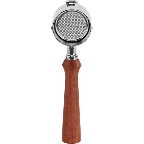Porte-filtre à café sans fond de 51 mm à 3 ailettes, filtre monocouche pour cafetière Delonghi F Rosewood (1/5)