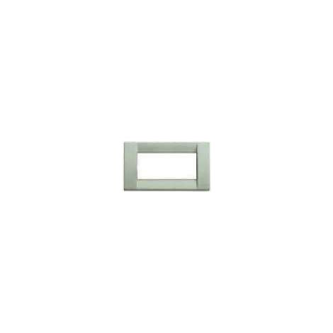 Placca Classica 4M Metallo Sabbia ( VIMAR cod. 16734.09 )