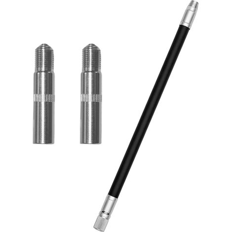 Extension de Pneu Valve, Tuyau de Gonfleur d'Extension avec Pneu Valve Extension Adaptateur, 39mm, pour Scooter Trottinette Moto Vélo Voiture (1/5)