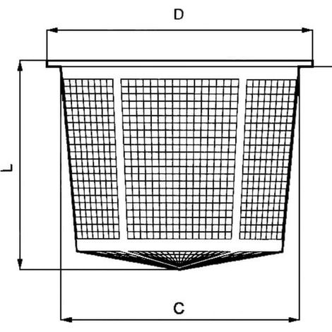 Korbfilter D.140 X 203 ARAG 300140
